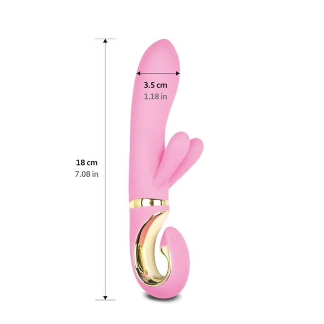 Вибрато Заек за G-точка GVIBE Grabbit Candy Vibe Pink