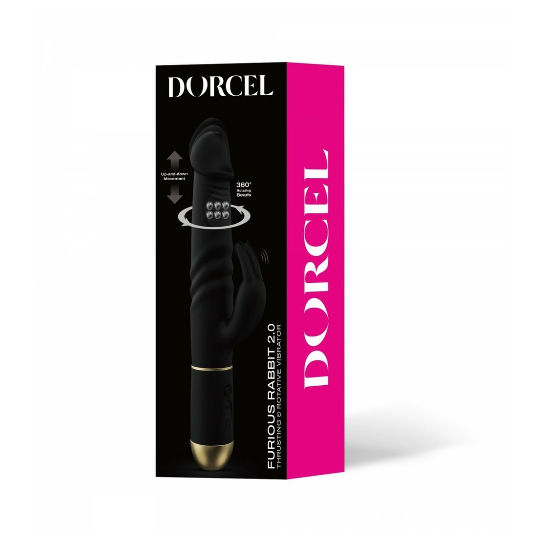 Реалистичен Вибратор Заек Dorcel DOR213 Черен