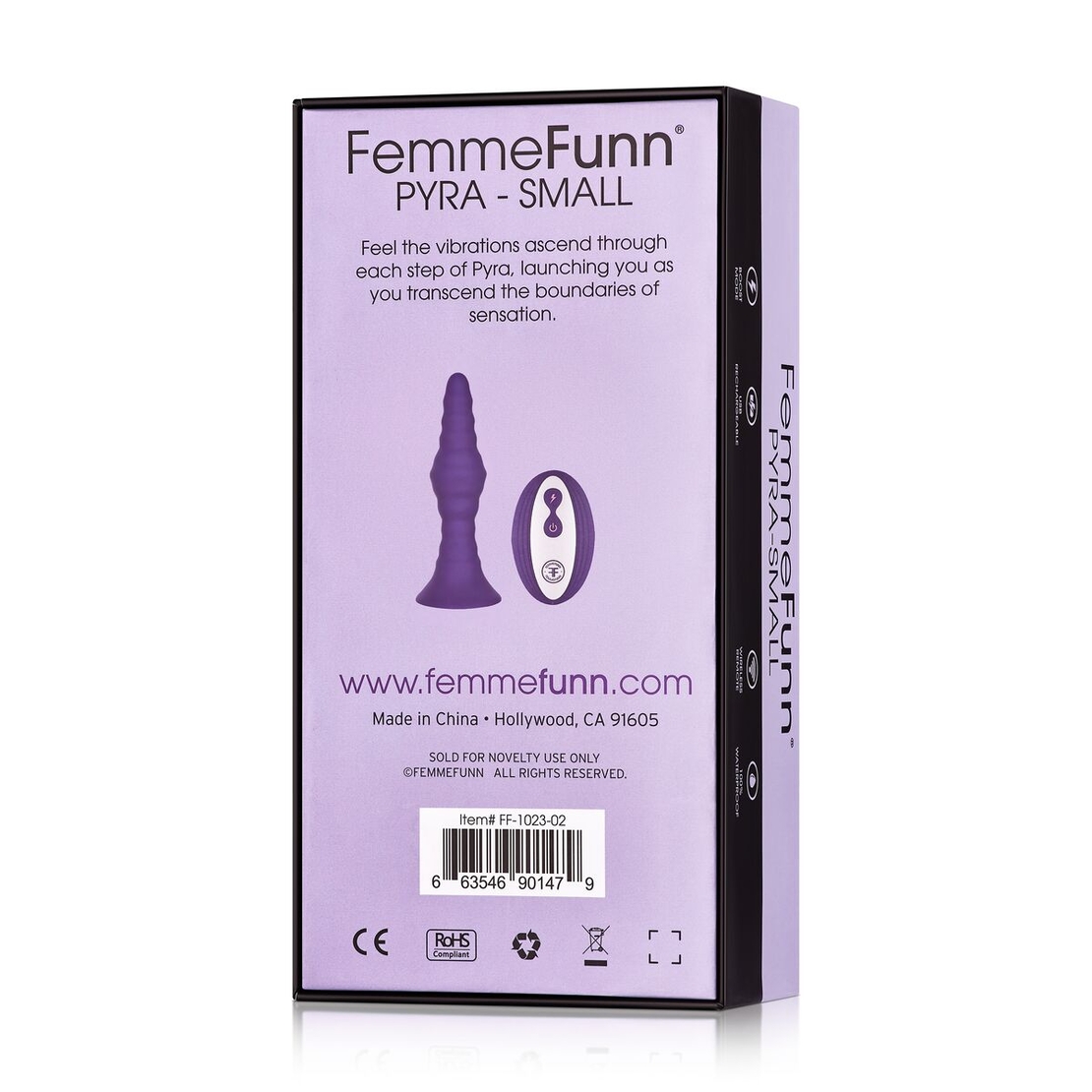 Анална тапа FemmeFunn Pyra Лилав