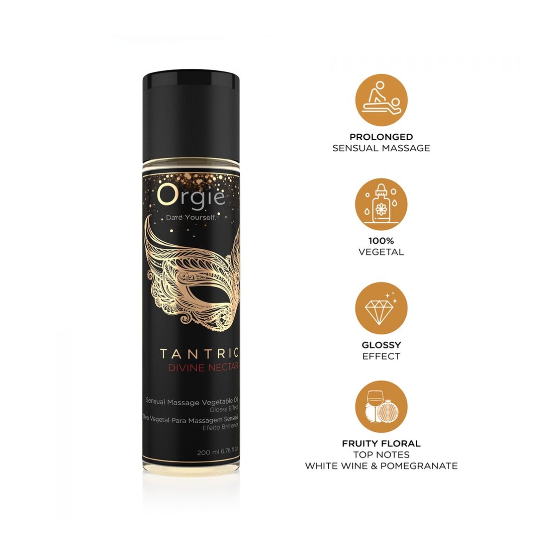 Еротично Масажно Олио Orgie TANTRIC DIVINE NECTAR 200мл