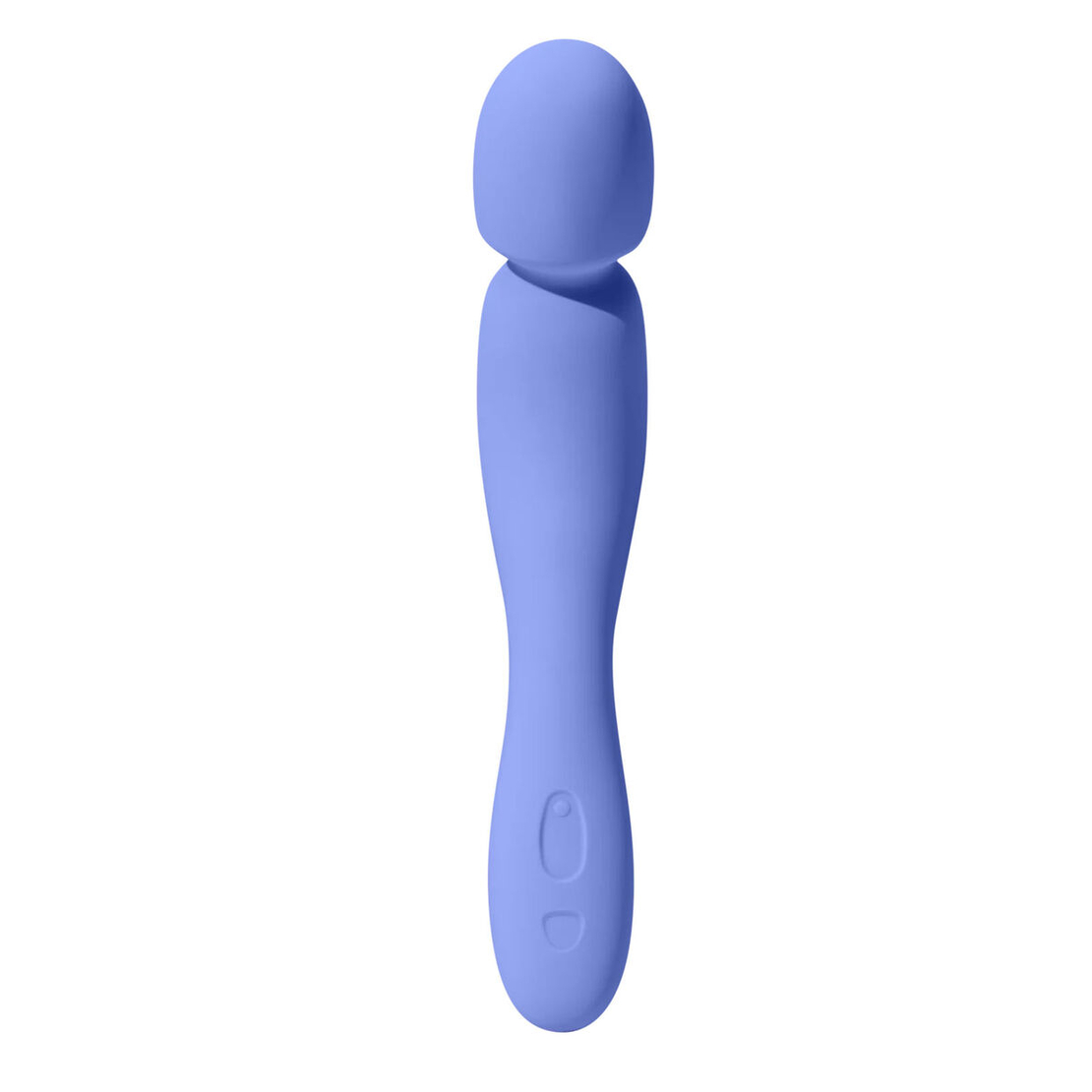 2 в 1 Масажор и G-spot Вибратор Dame Com Wand Massager Periwinkle Син