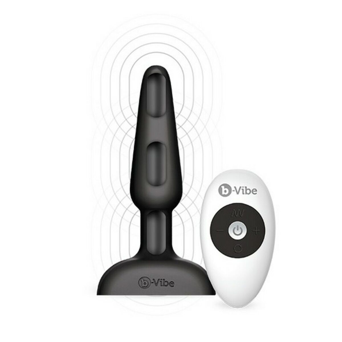 Аналена тапа с дистанционно управление B-Vibe 05882610000 Черен