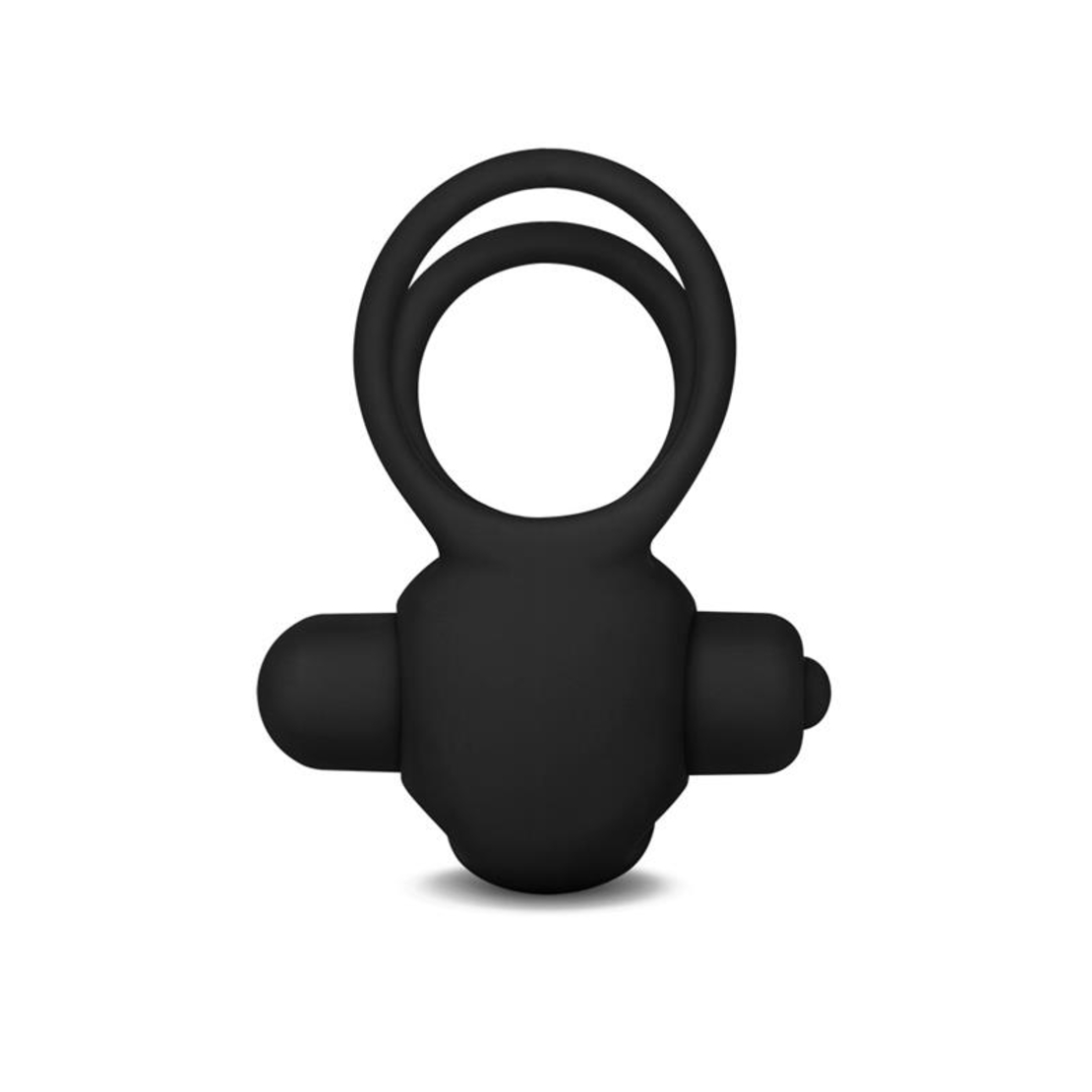 LOVETOY Power Clit Duo – двоен вибриращ пръстен за пенис с клиторен стимулатор