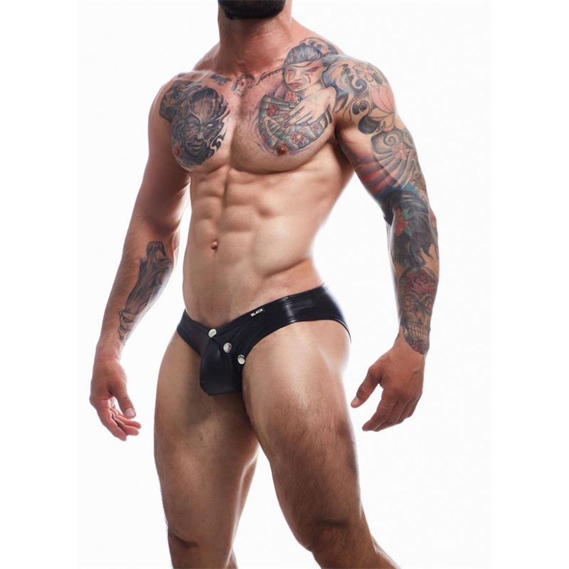 CUT4MEN BL4CK01 Brief с копчета – Елегантно и провокативно мъжко бельо