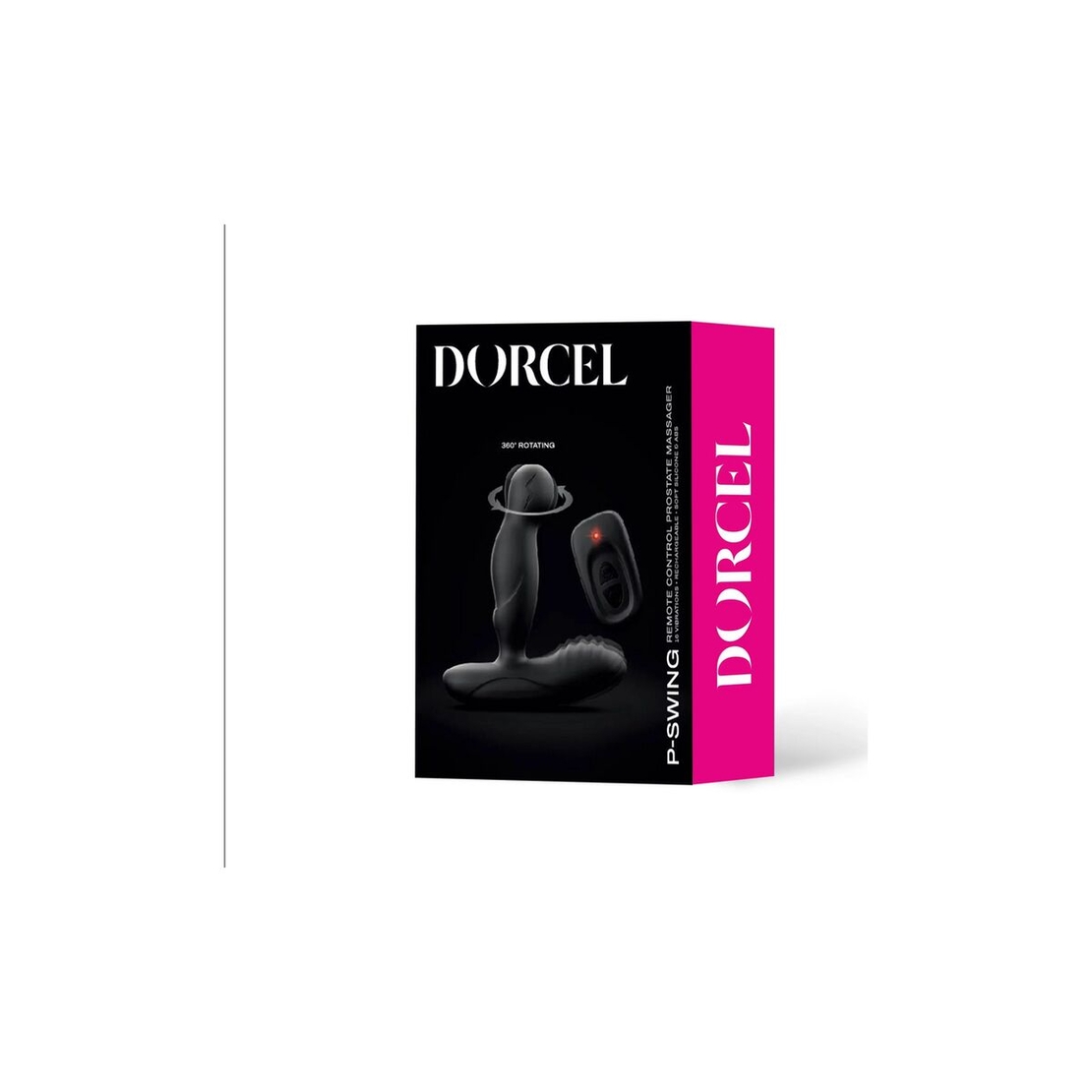 Мъжки стимулатор за простата  с дистанционно- Vice Dorcel DOR188 Черен