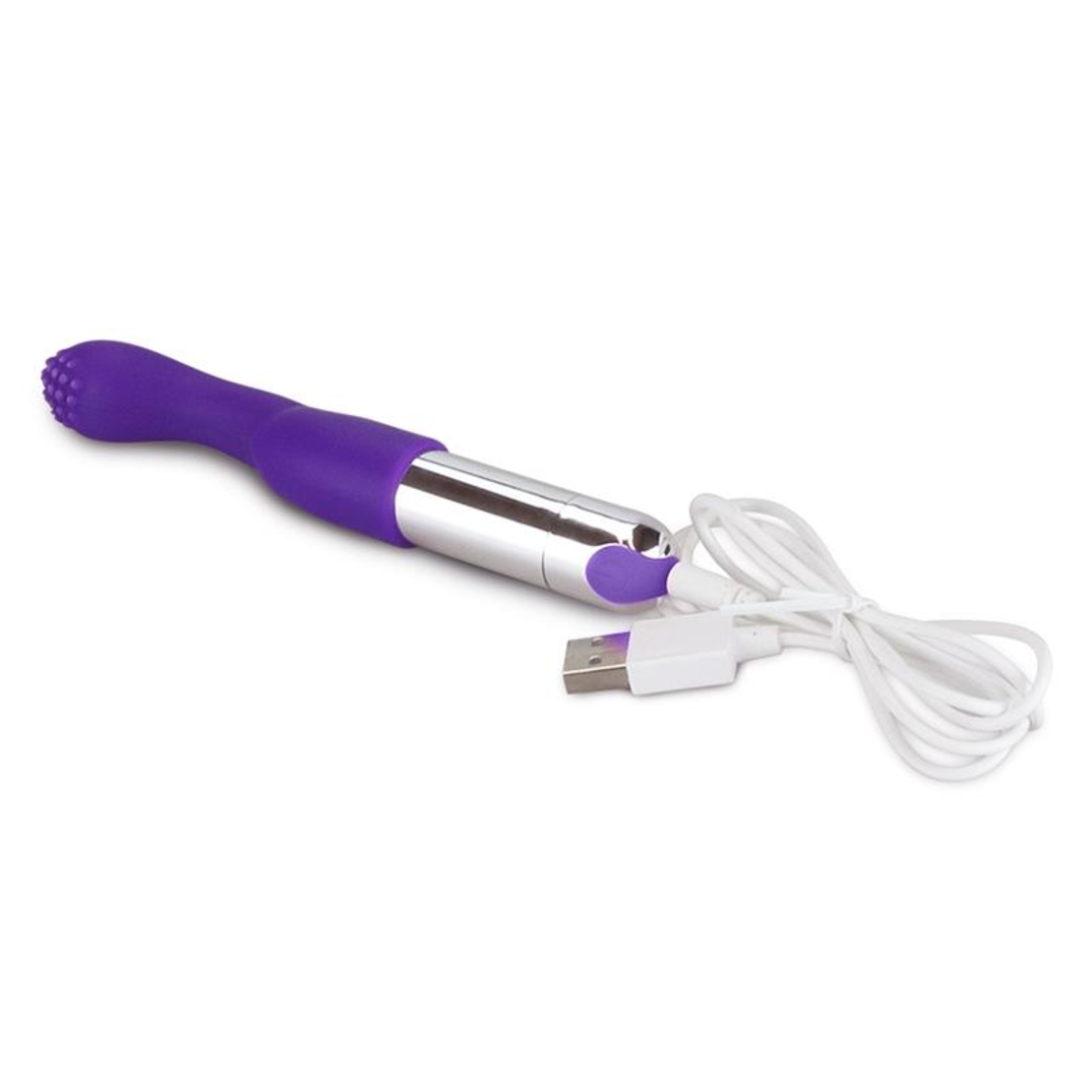 LOVETOY IJoy Versatile Tickler – мощен силиконов стимулатор с USB, лилав