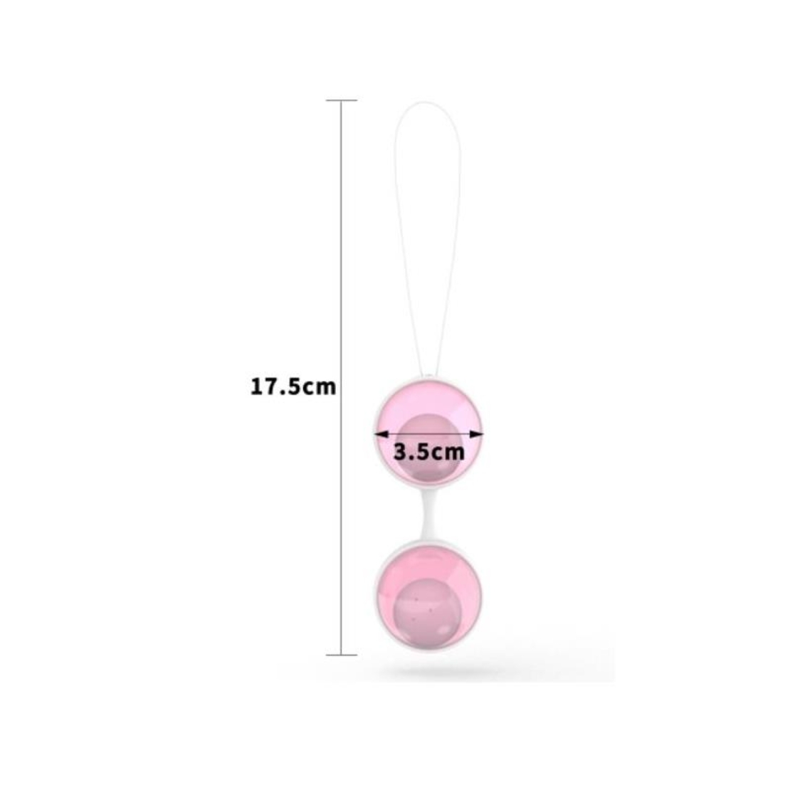 LOVETOY Kegel Balls Luna II Pink Вагинални топчета