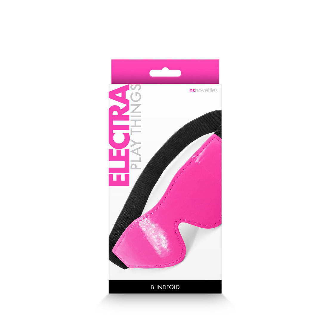 Маска за очи - Електрическо розово Shhh Blindfold NS Novelties Electra