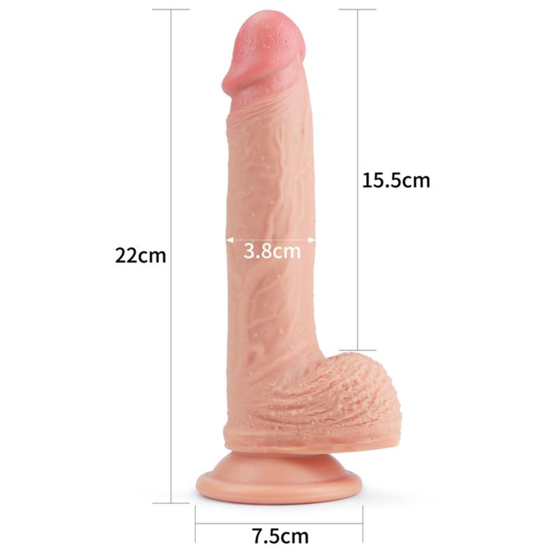 LOVETOY Дилдо Nature 8.5