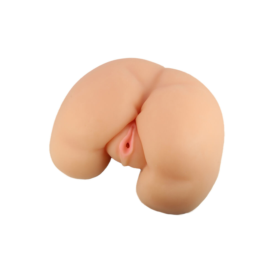 Мастурбатор за мъже Дупе и вагина вибриращ - Endurance Jack Ass Blush X5 Телесен