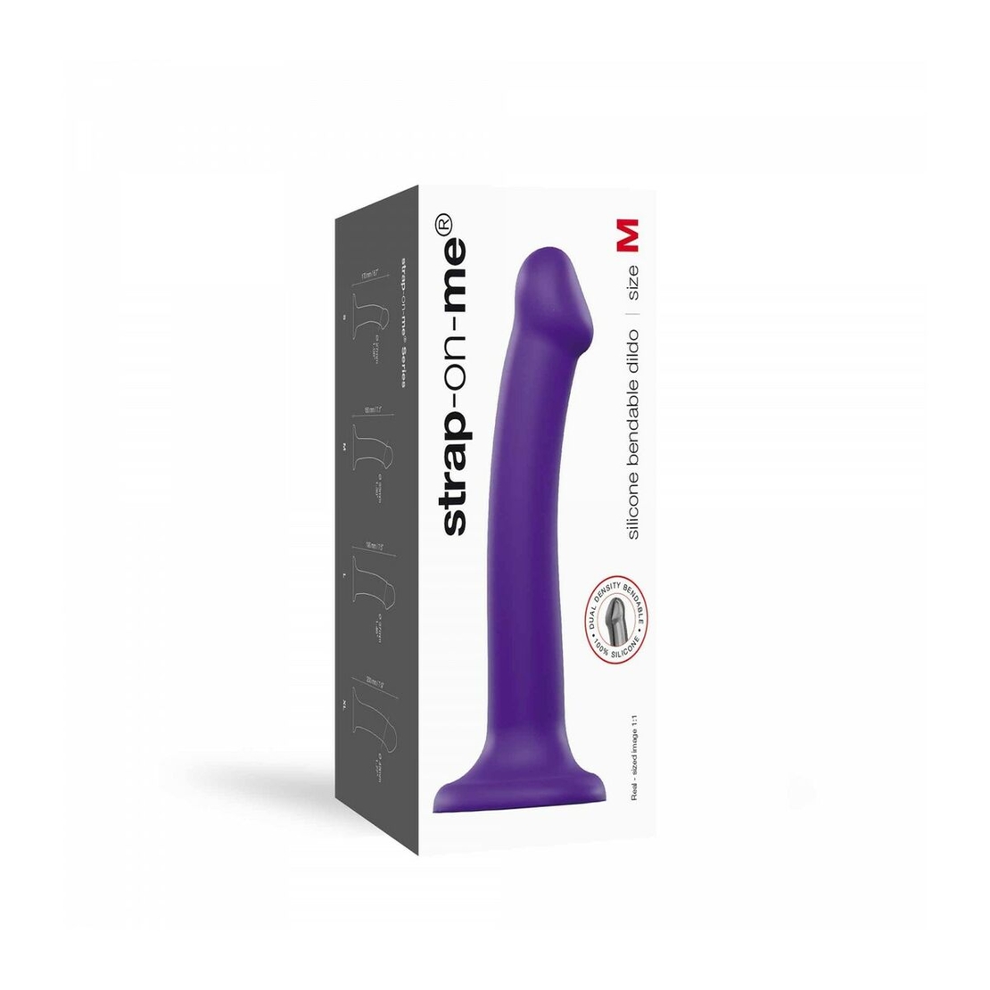 Дилдо Strap-on-me Dual Density