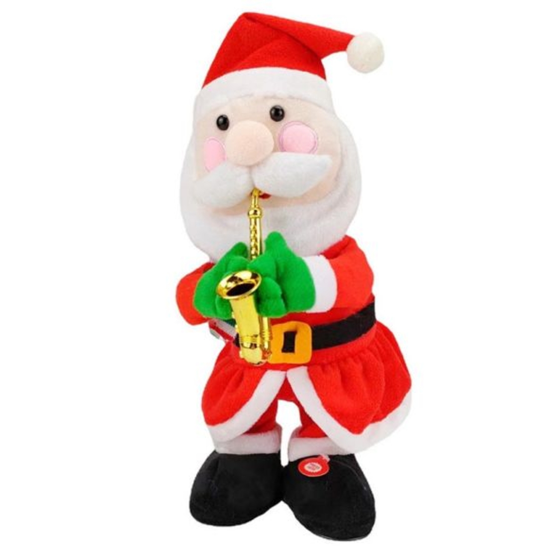 Танцуващ, пеещ и светещ Дядо Коледа Raya Toys 32 см