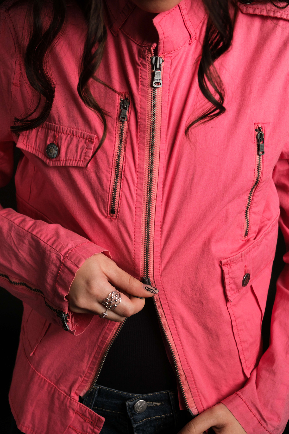 Ретро яке Calvin Klein Jeans