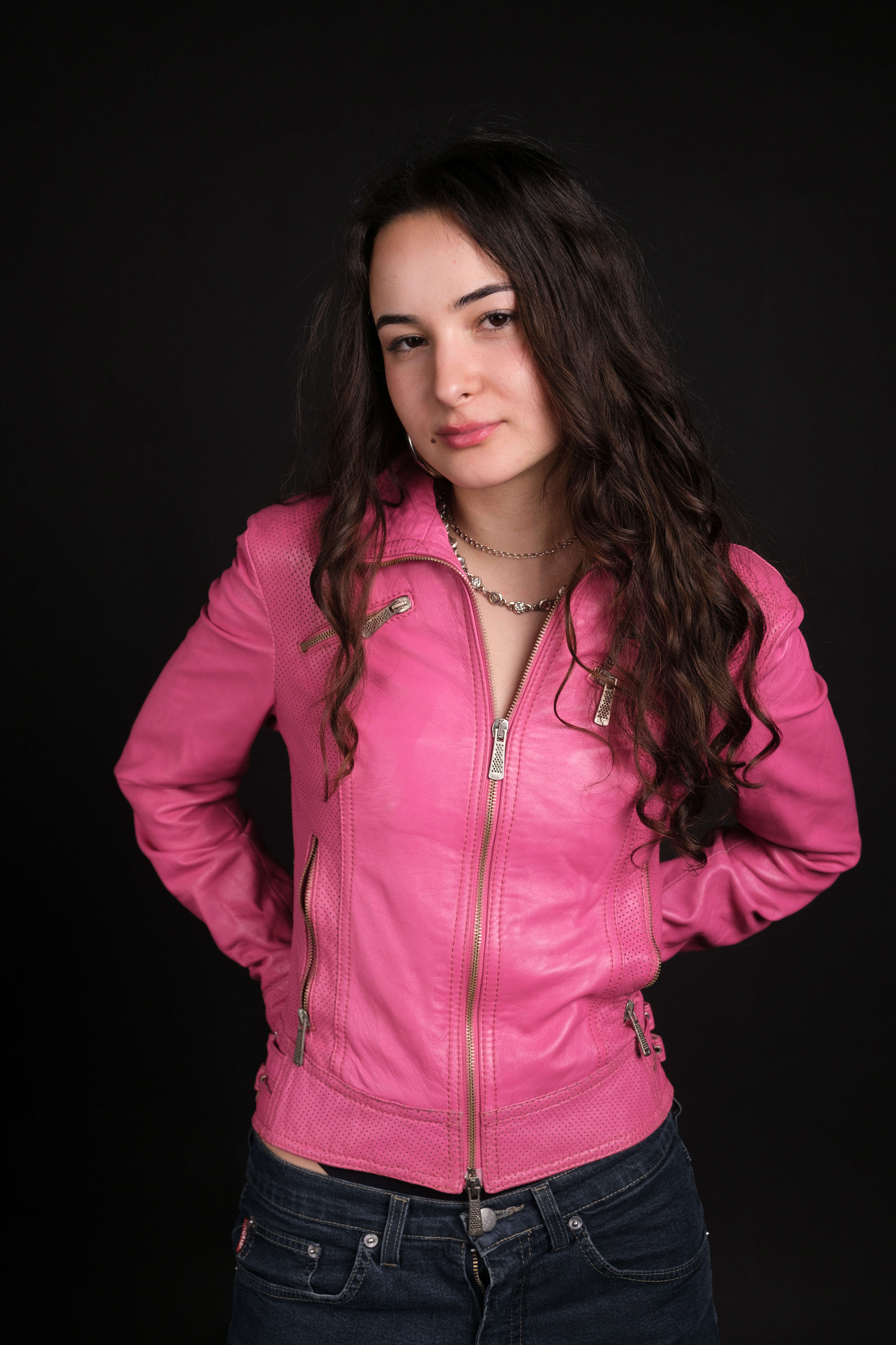 Яке от естествена кожа