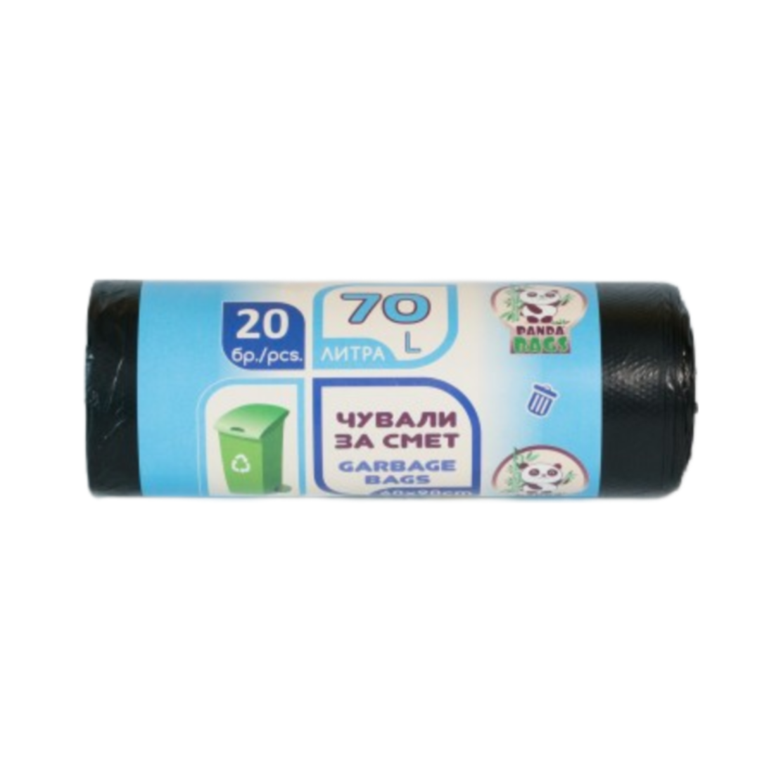 PANDA ТОРБИ ЗА СМЕТ 70 L 20 бр.