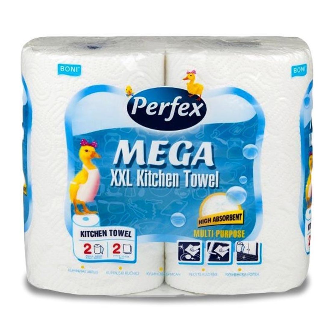 PERFEX MEGA XXL КУХНЕНСКА ХАРТИЯ 2 пласта 2 бр. / опак.