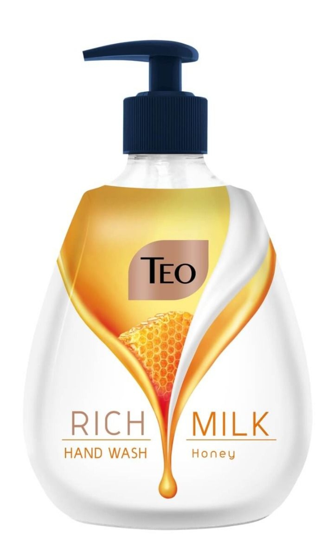 TEO RICH MILK HONEY ТЕЧЕН САПУН 400 мл.