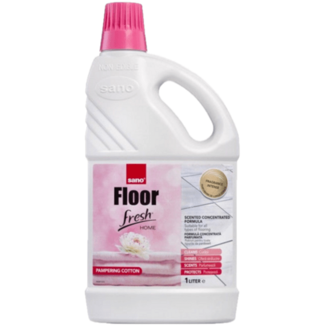 SANO FLOOR PAMPERING COTTON ПРЕПАРАТ ЗА ПОЧИСТВАНЕ НА ПОД 1000 мл.