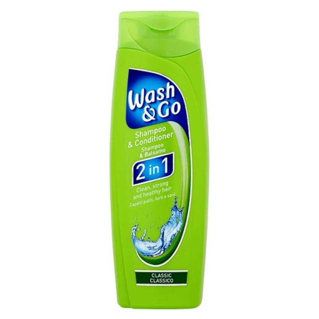 WASH & GO 2 IN 1 CLASSIC ШАМПОАН И БАЛСАМ 200 мл.