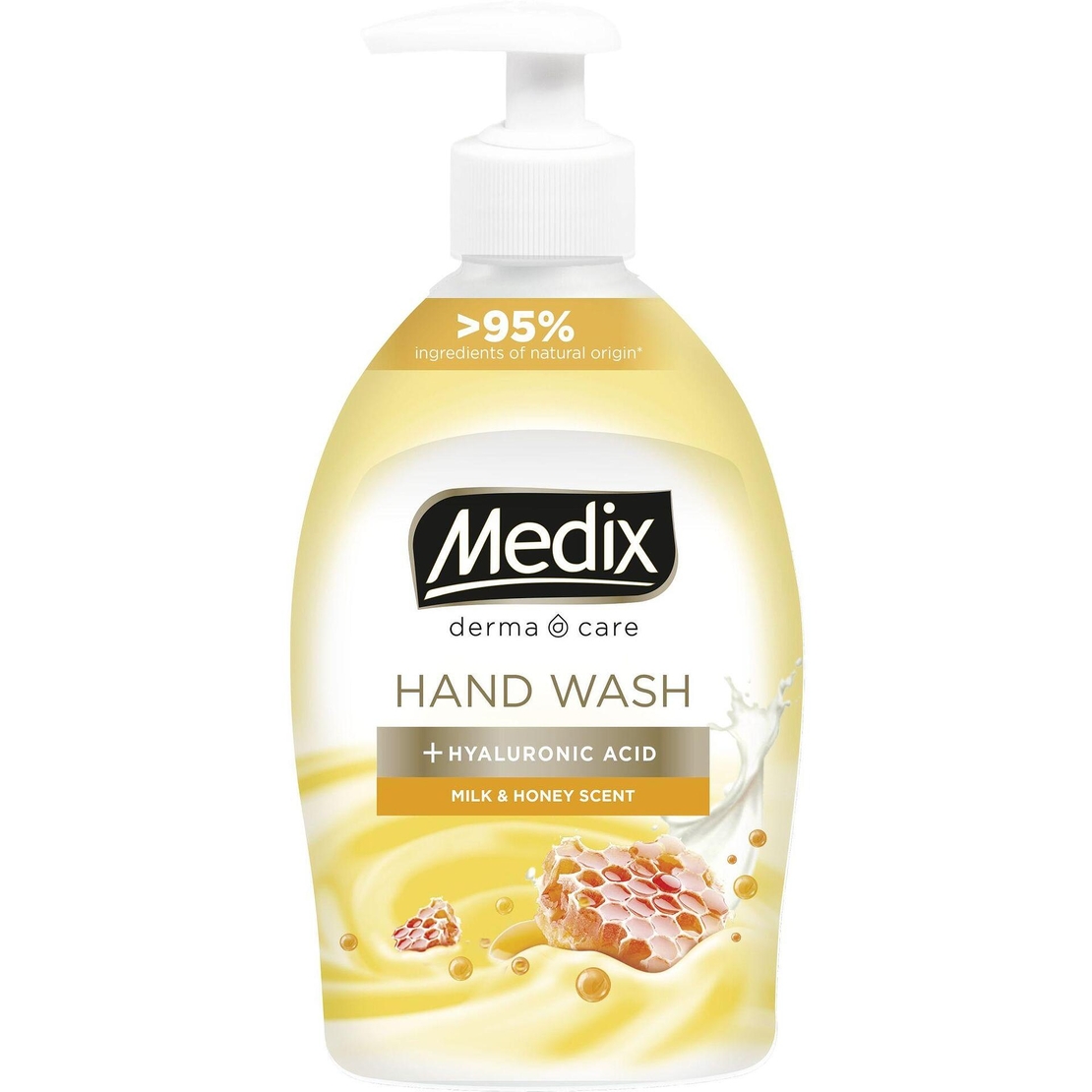 MEDIX MILK AND HONEY ТЕЧЕН САПУН ПОМПА 400 мл.