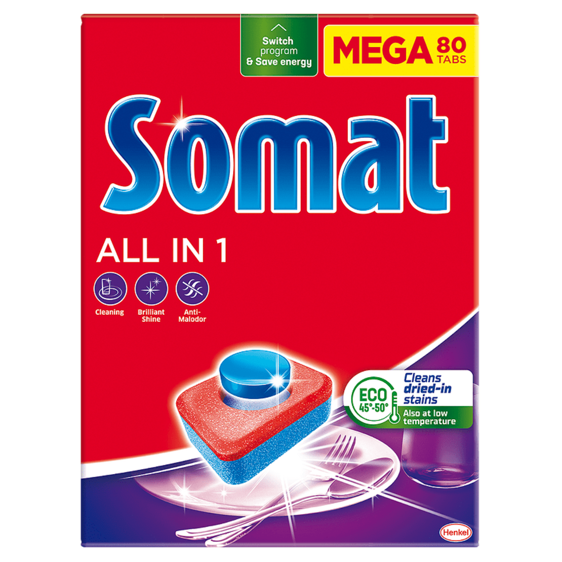 SOMAT ALL IN ONE ТАБЛЕТИ ЗА СЪДОМИЯЛНА 80 бр.
