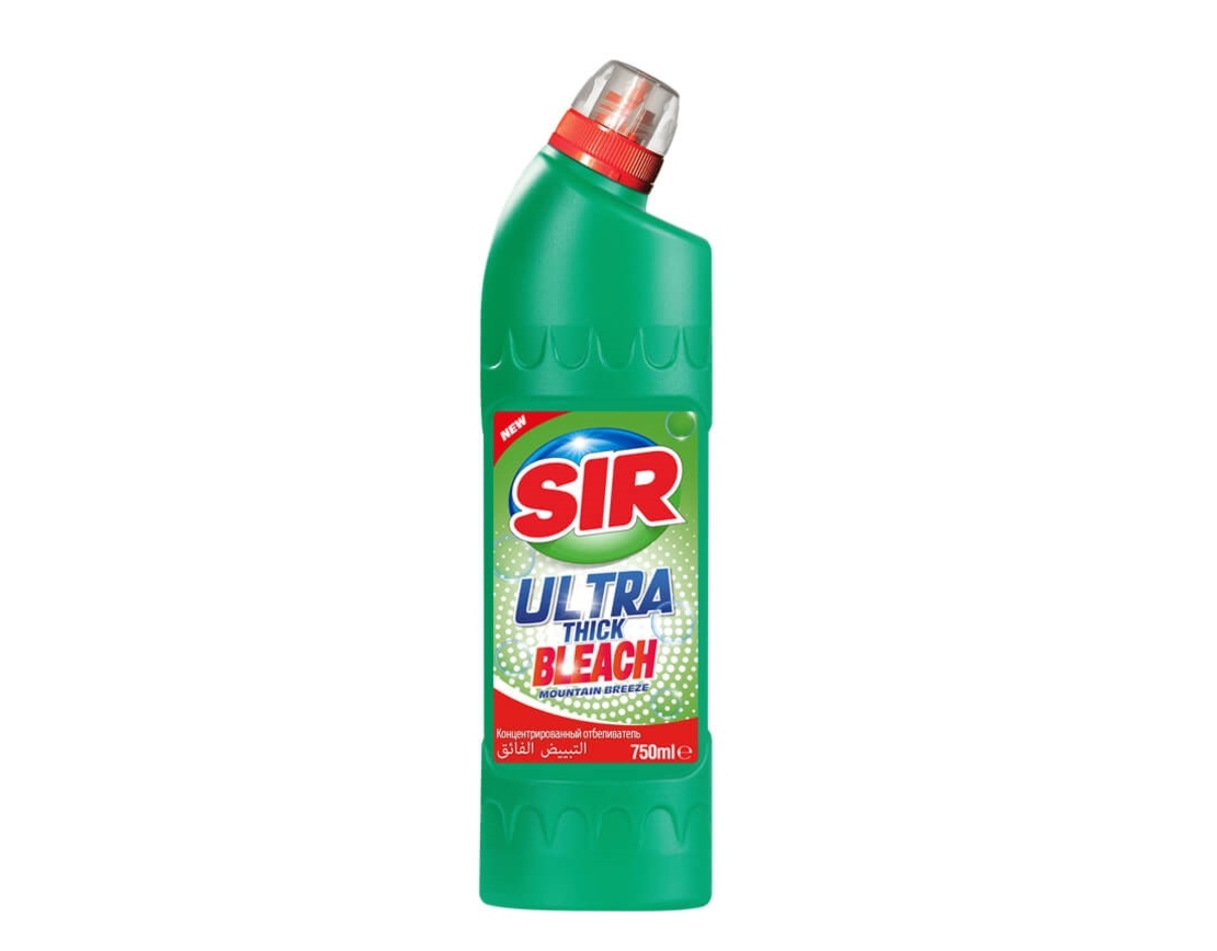 SIR ULTRA THICK BLEACH ПРЕПАРАТ ЗА ПОЧИСТВАНЕ И ДЕЗИНФЕКЦИЯ 750 мл.