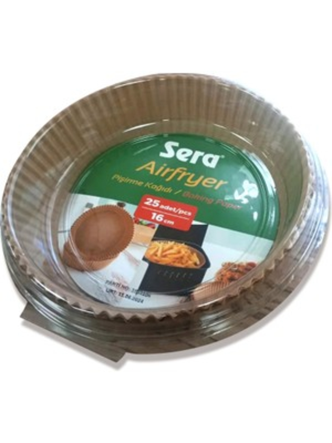 SERA ХАРТИЯ ЗА ПЕЧЕНЕ ЗА ЕЪРФРАЙЪР 25 бр./опак.