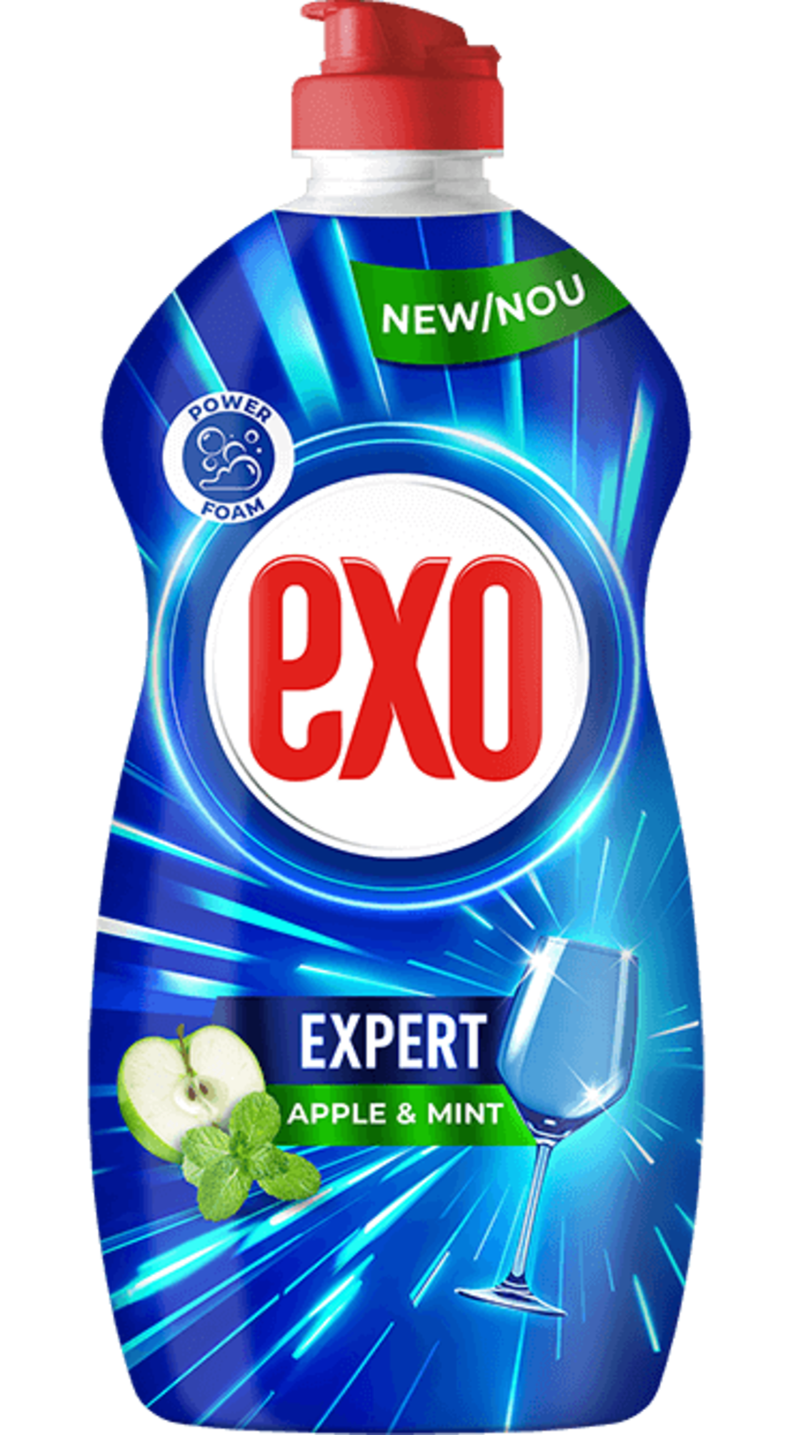 EXO EXPERT APPLE & MINT ПРЕПАРАТ ЗА СЪДОВЕ 700 мл.