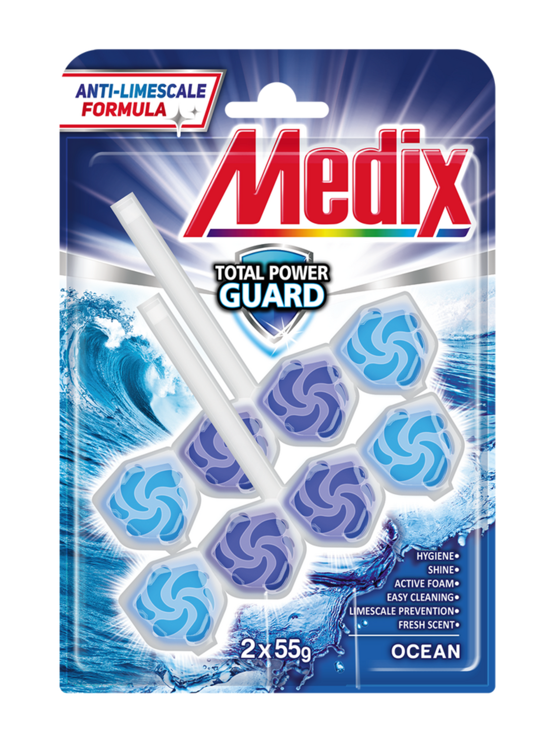 MEDIX OCEAN WC БЛОКЧЕ 2 бр./опак.