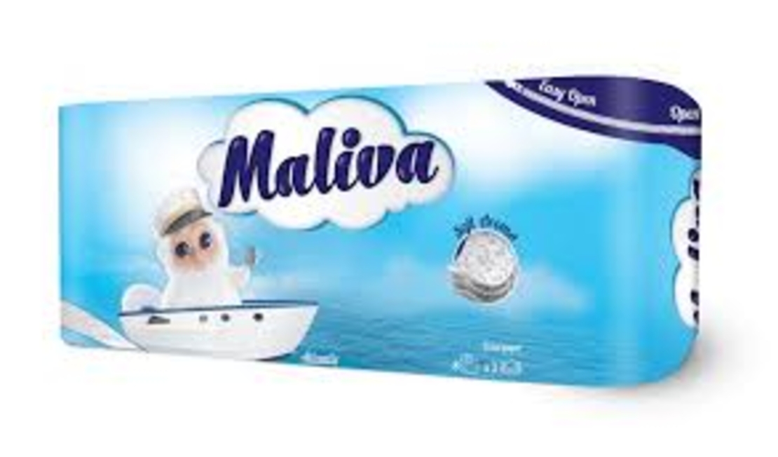 MALIVA ATLANTIC ТОАЛЕТНА ХАРТИЯ  8 бр.