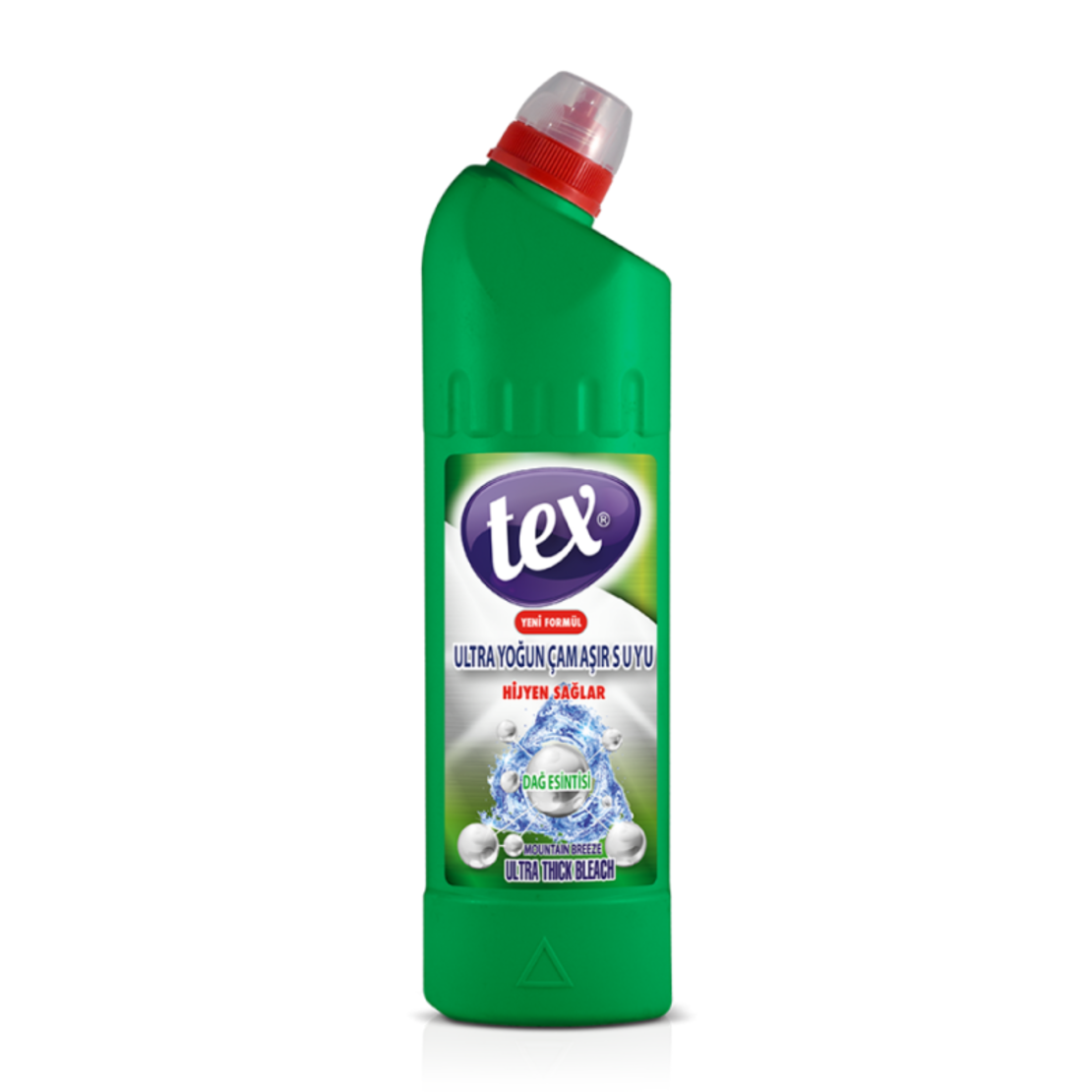 TEX ULTRA THICK BLEACH ПРЕПАРАТ ЗА ПОЧИСТВАНЕ И ДЕЗИНФЕКЦИЯ ЗЕЛЕН 750 мл.