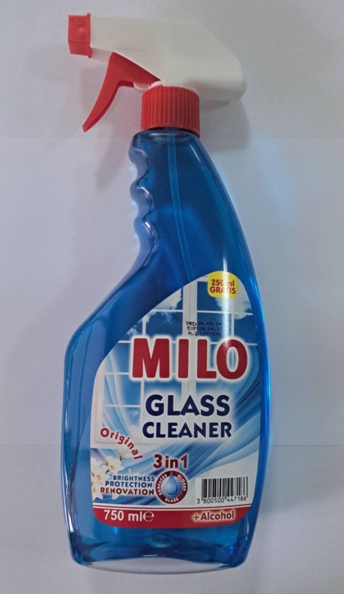 MILO ORIGINAL ПРЕПАРАТ ЗА ПРОЗОРЦИ 750 мл.