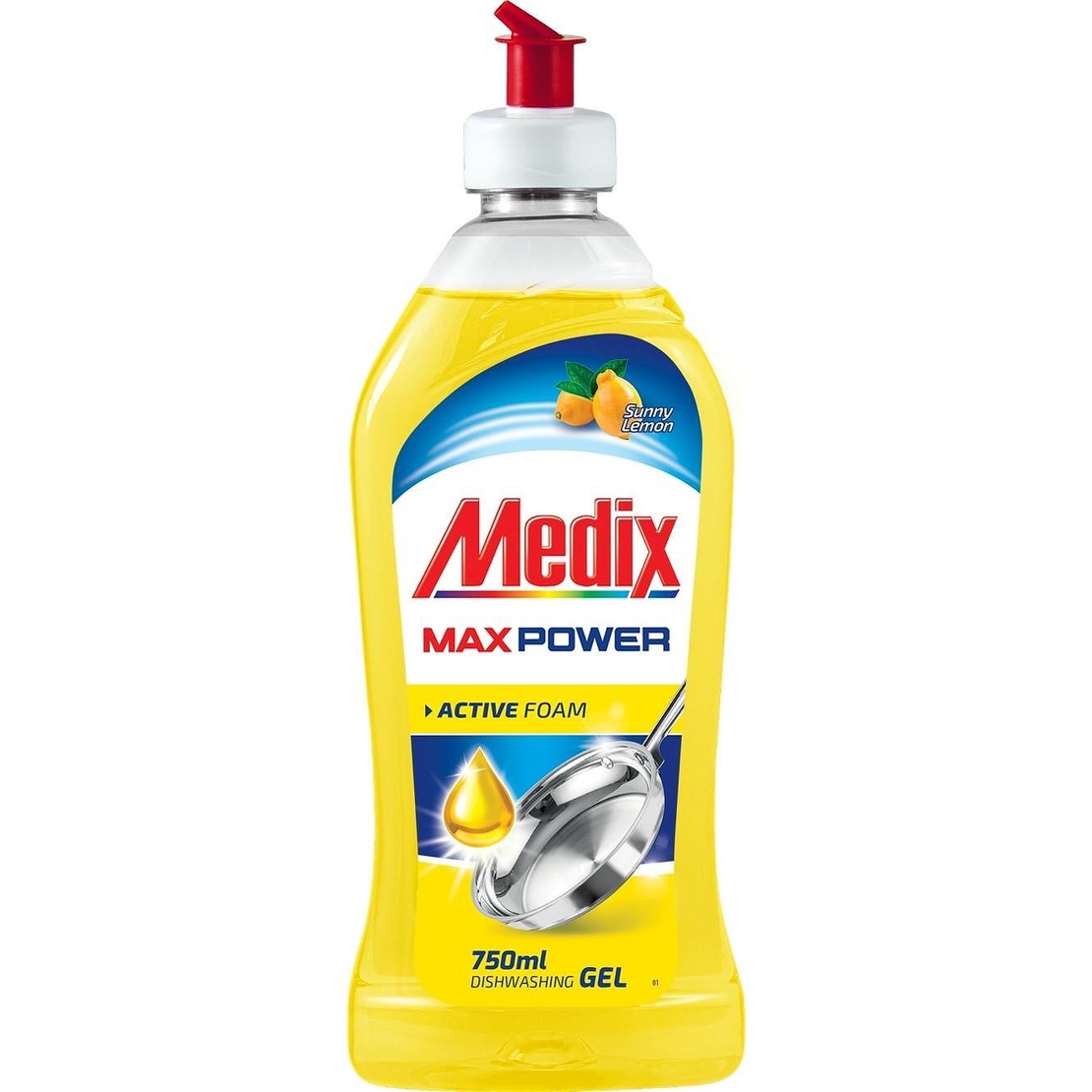 MEDIX MAX POWER SUNNY LEMON ПРЕПАРАТ ЗА СЪДОВЕ 750 мл.