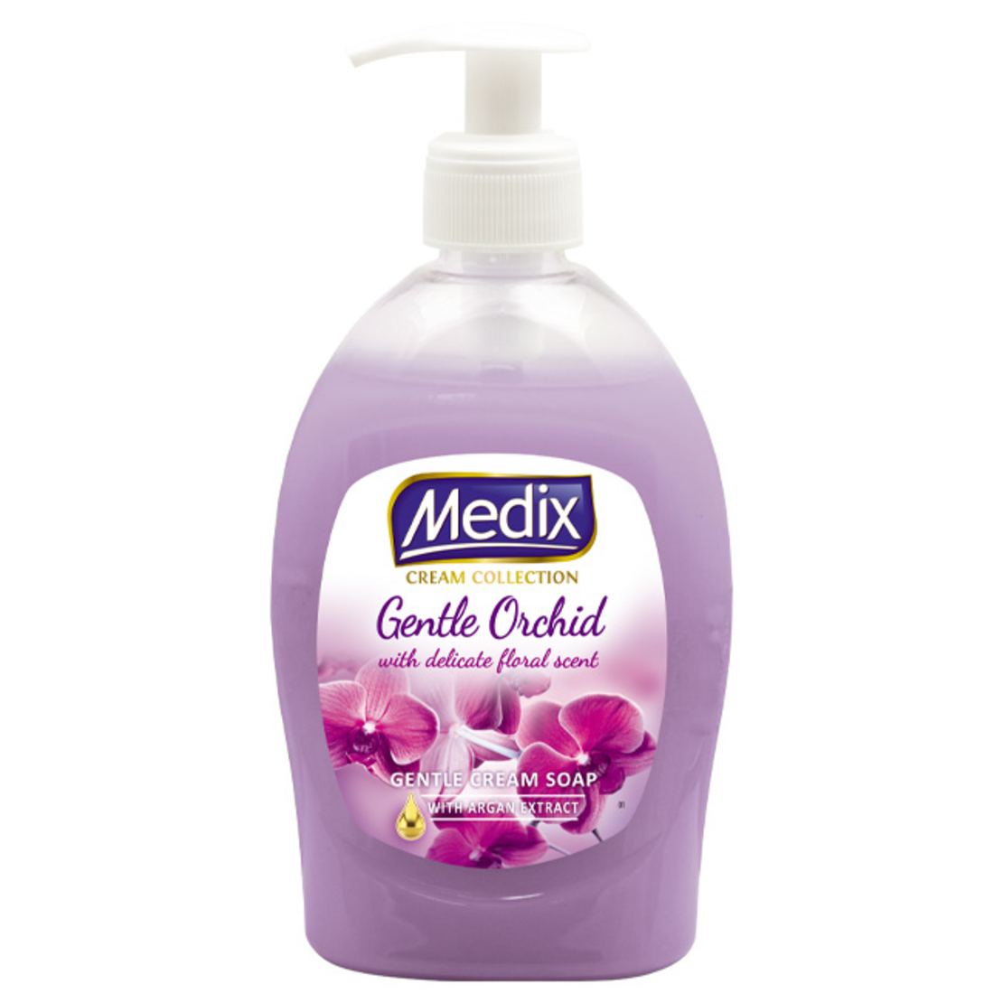 MEDIX GENTLE ORCHID ТЕЧЕН САПУН ПОМПА 400 мл.