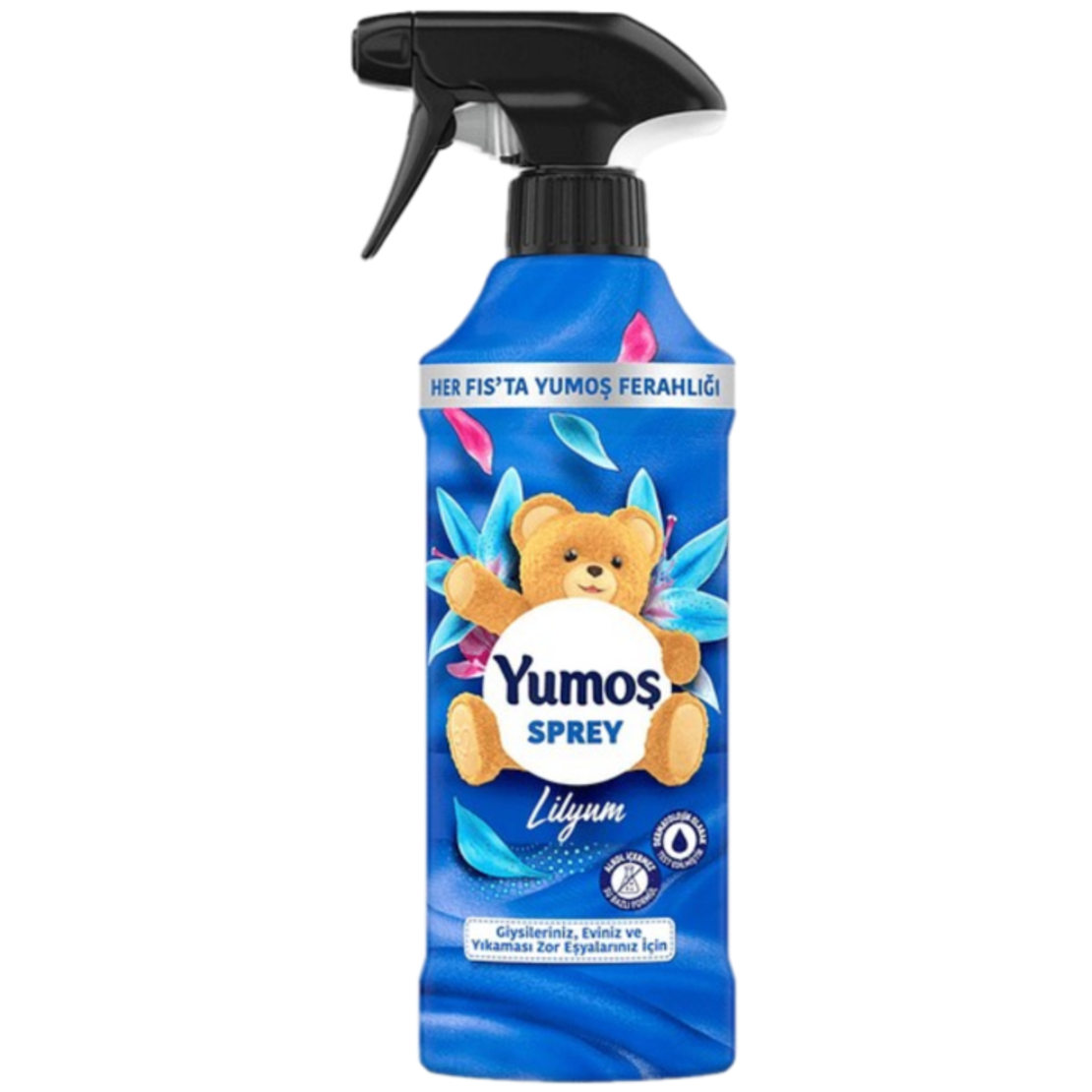 YUMOS LILYUM СПРЕЙ АРОМАТИЗАТОР ЗА ТЪКАНИ 450 мл.