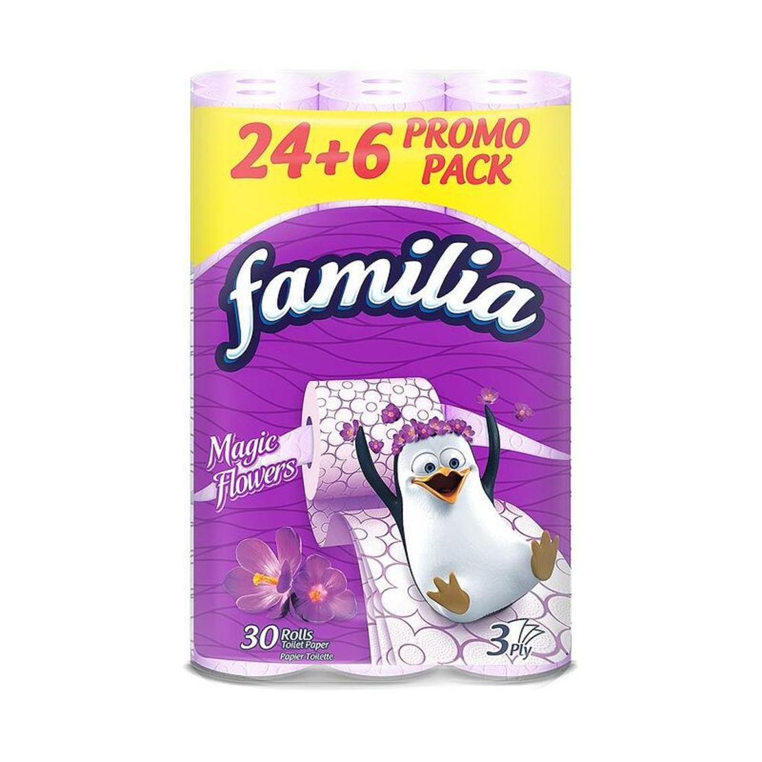 FAMILIA ТОАЛЕТНА ХАРТИЯ АРОМАТИЗИРАНА 24+6 бр.