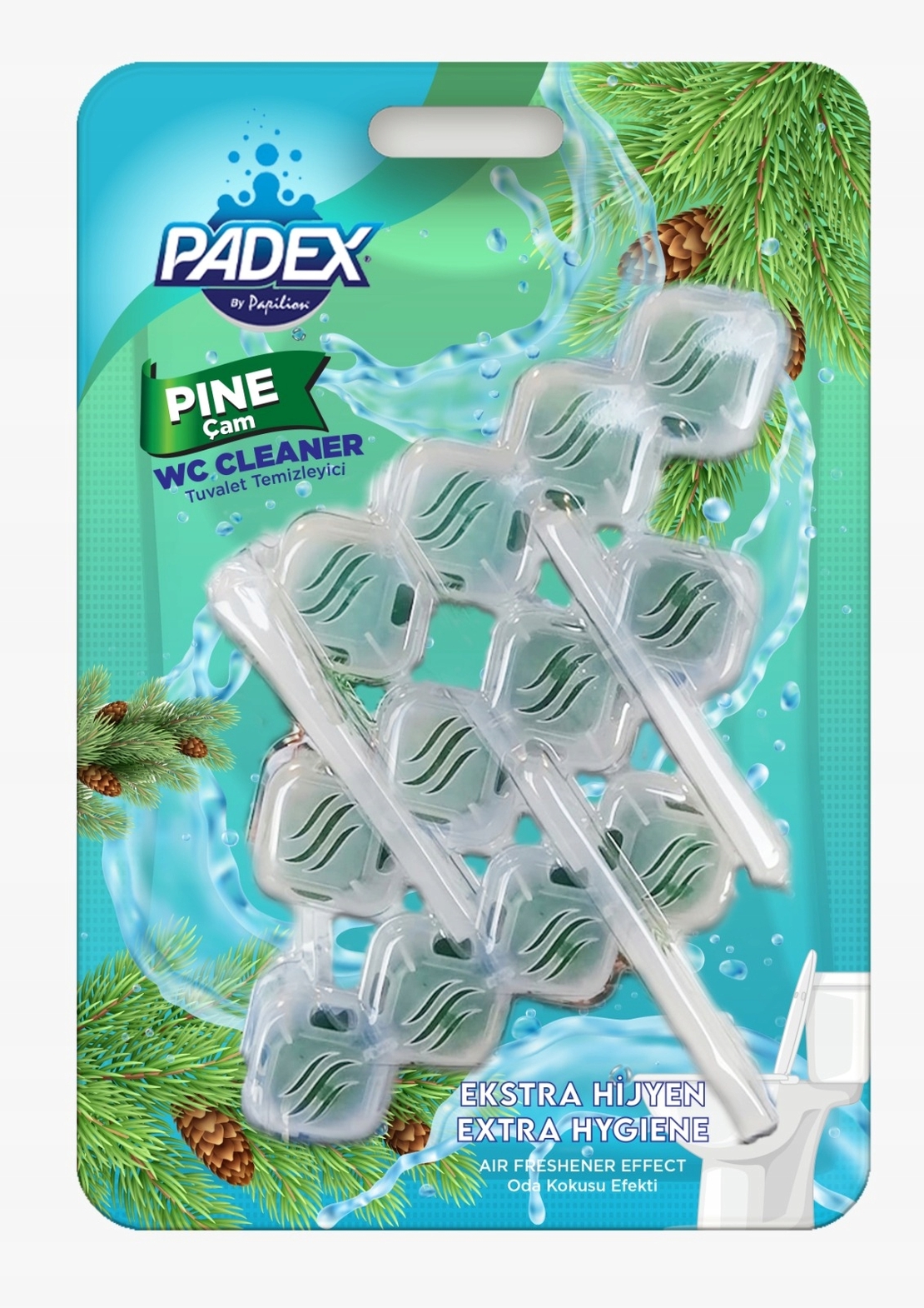 PADEX PINE WC БЛОКЧЕ 3 бр./опак.