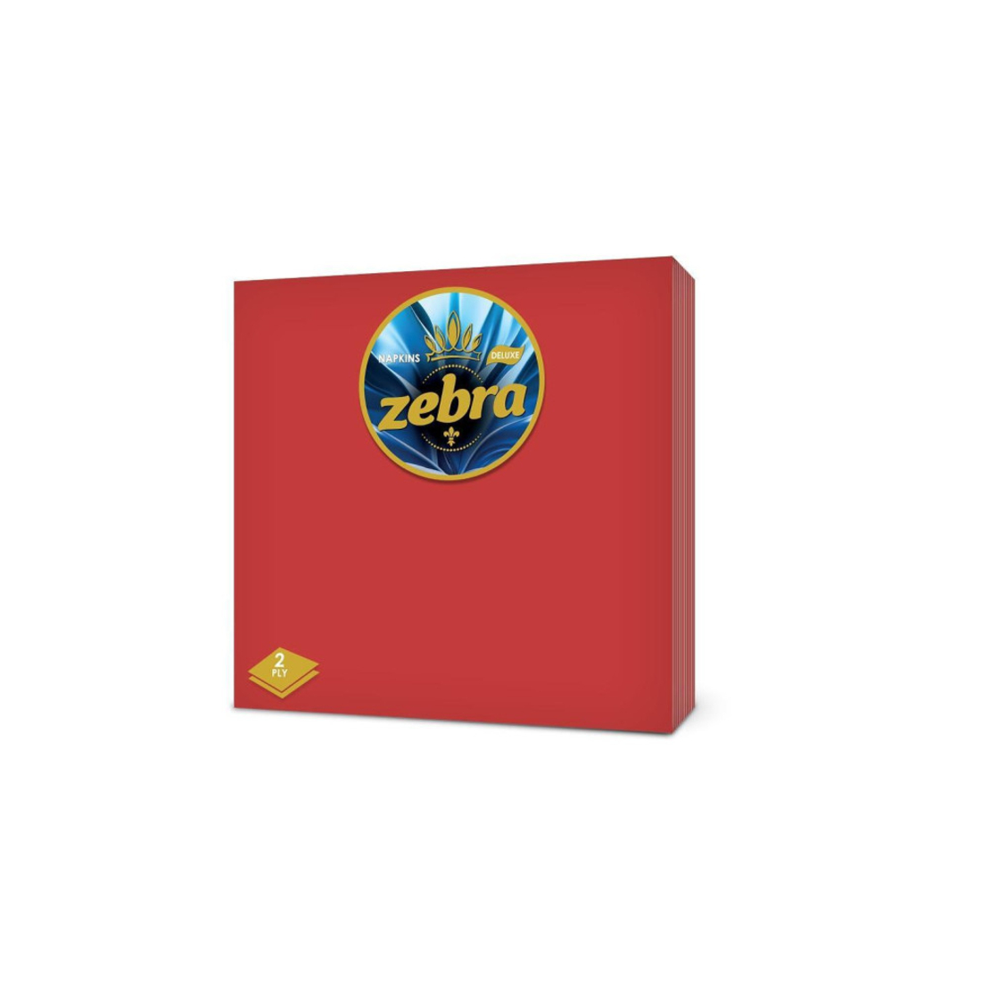 ZEBRA DELUX САЛФЕТКИ ЦВЕТНИ 35 бр. /опак.