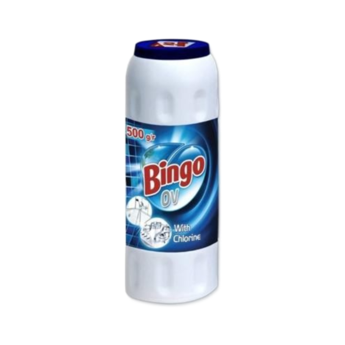 BINGO OV WITH CHLORINE ПУДРА ЗА ПОЧИСТВАНЕ 500 гр