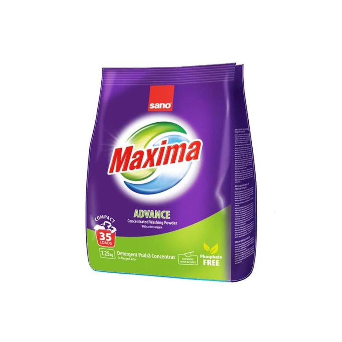 SANO MAXIMA ADVANCE ПРАХ ЗА ПРАНЕ 1.25 кг.