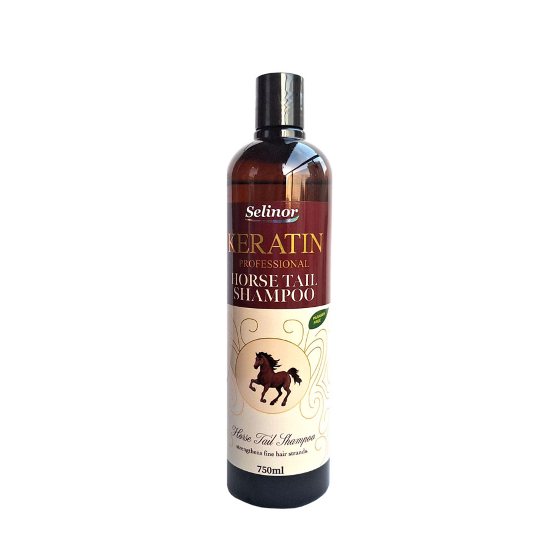 SELINOR KERATIN PROFESSIONAL HORSE TAIL ШАМПОАН 750 мл.