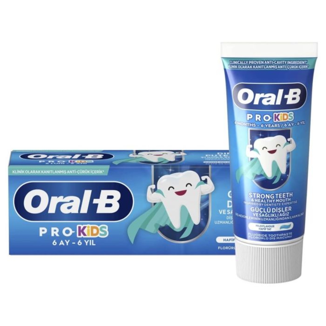 ORAL-B PRO KIDS 0 - 6 YEARS ДЕТСКА ПАСТА ЗА ЗЪБИ 50 мл.