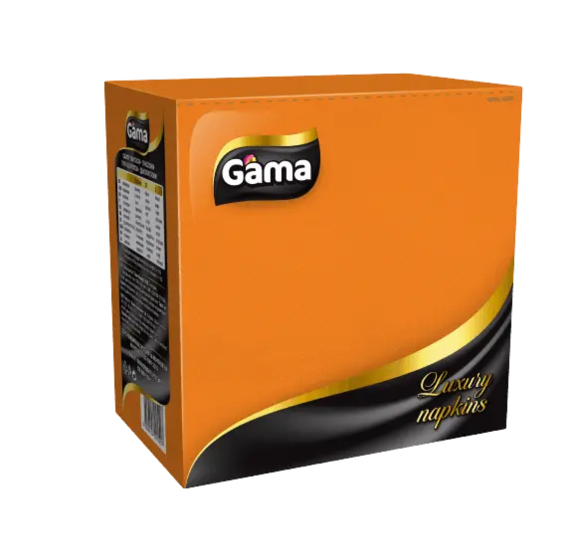 GAMA САЛФЕТКИ ЦВЕТНИ 30 бр./разл. цветове
