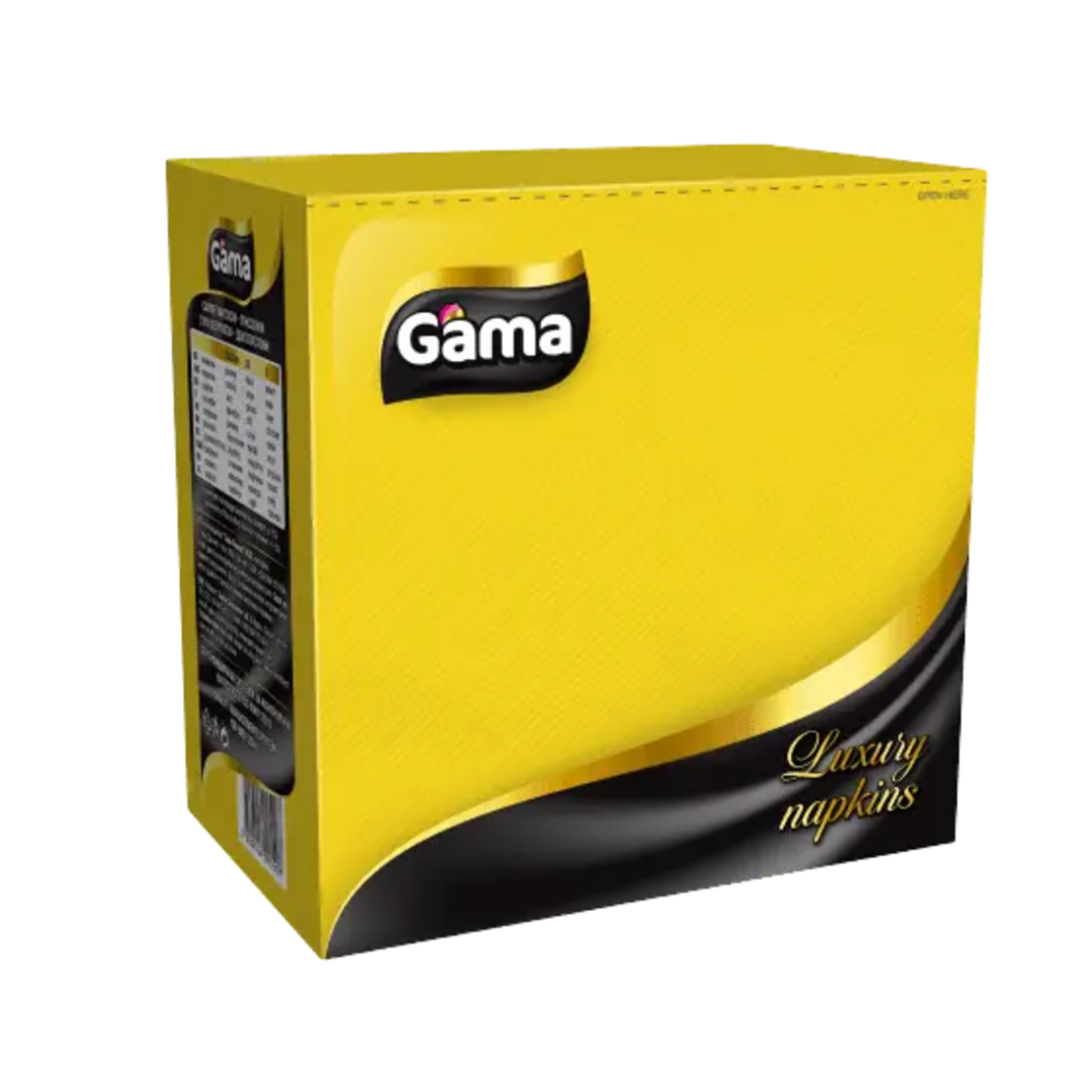 GAMA САЛФЕТКИ ЦВЕТНИ 30 бр./разл. цветове