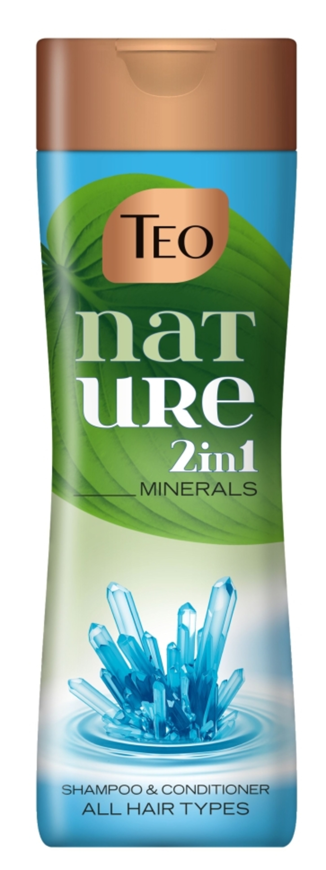 TEO MINERALS 2 IN 1 ШАМПОАН 350 мл.