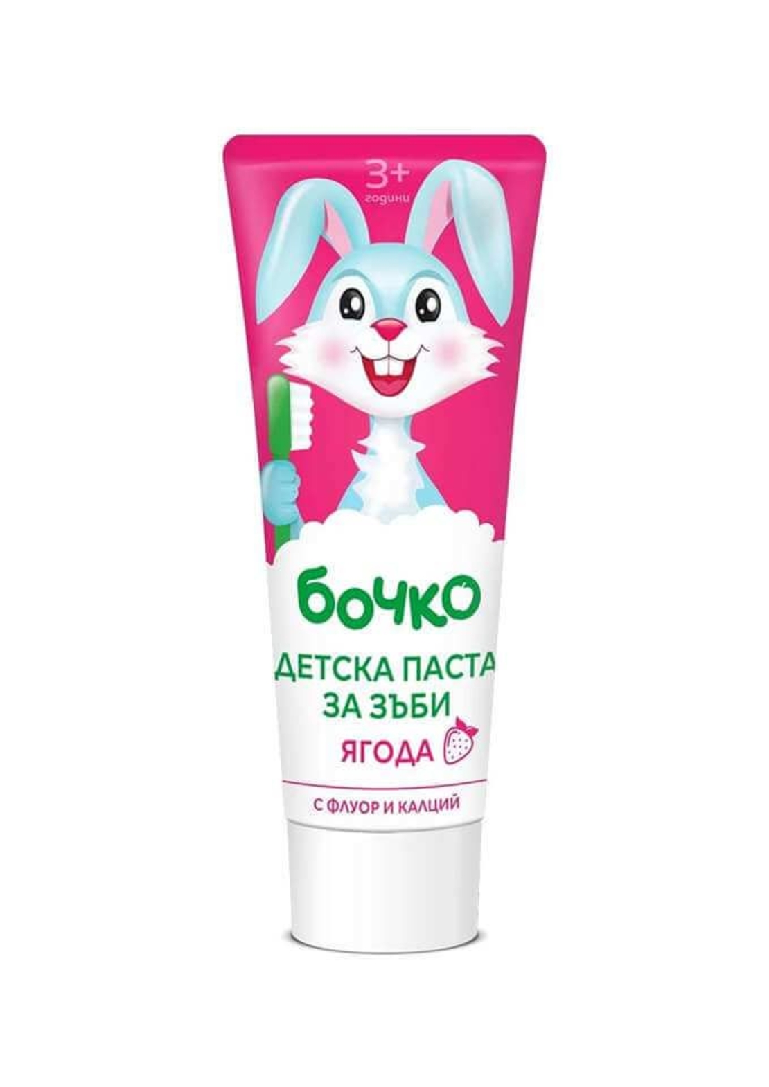 БОЧКО ЯГОДА ПАСТА ЗА ЗЪБИ 3+, 75 мл.