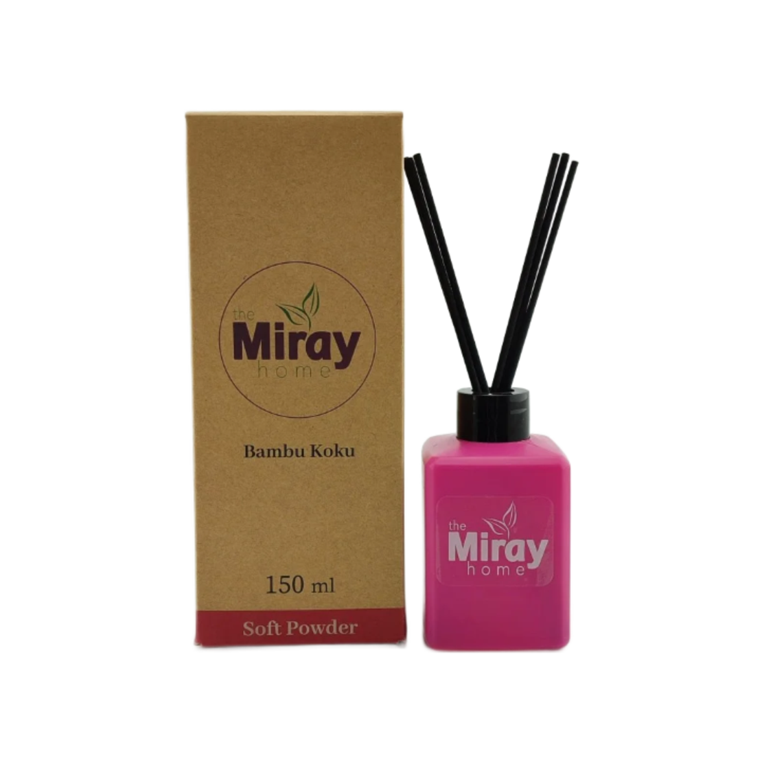 THE MIRAY HOME SOFT POWDER АРОМАТИЗАТОР С БАМБУКОВИ ПРЪЧКИ 150 мл.