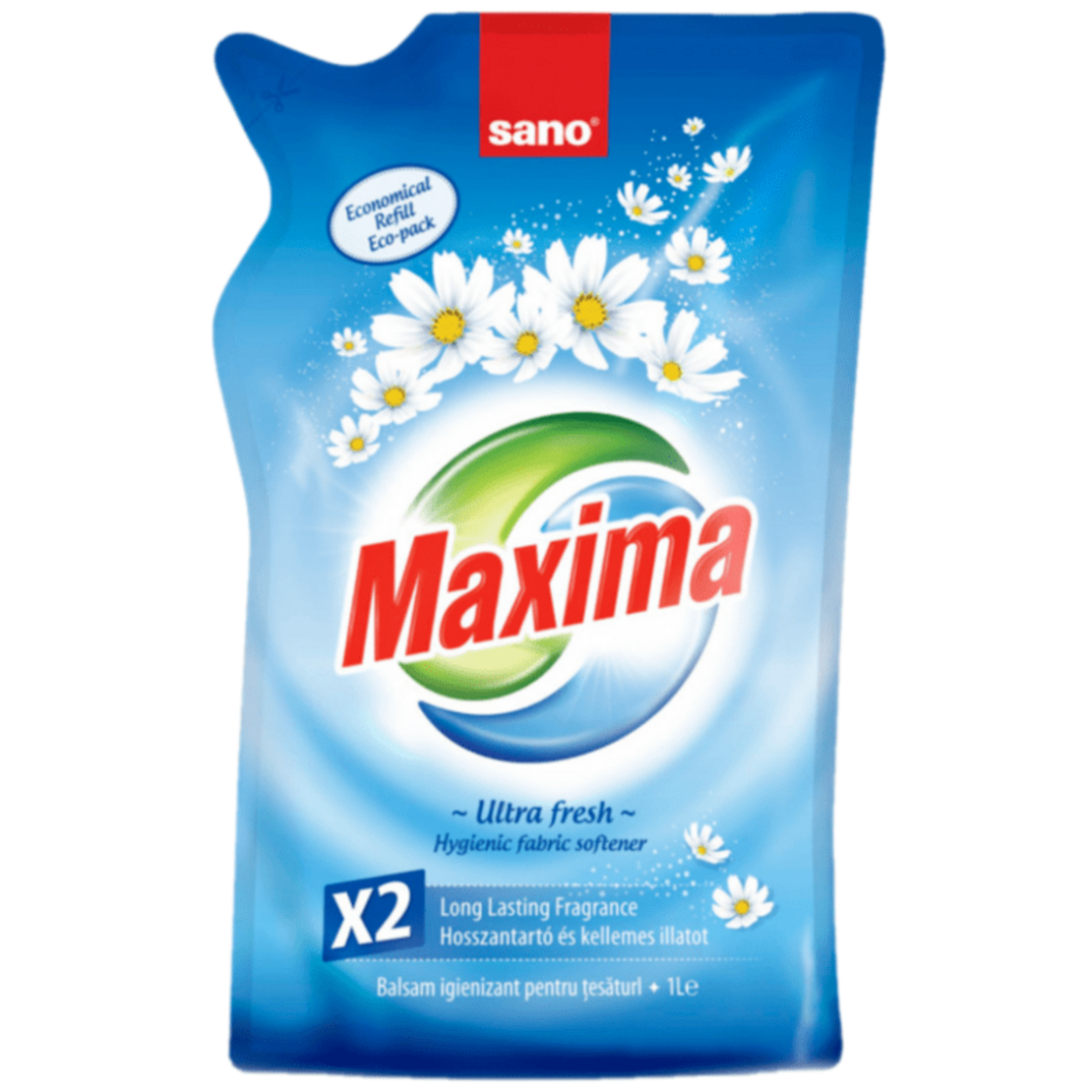SANO MAXIMA ULTRA FRESH ОМЕКОТИТЕЛ РЕЗЕРВА 1000 мл.