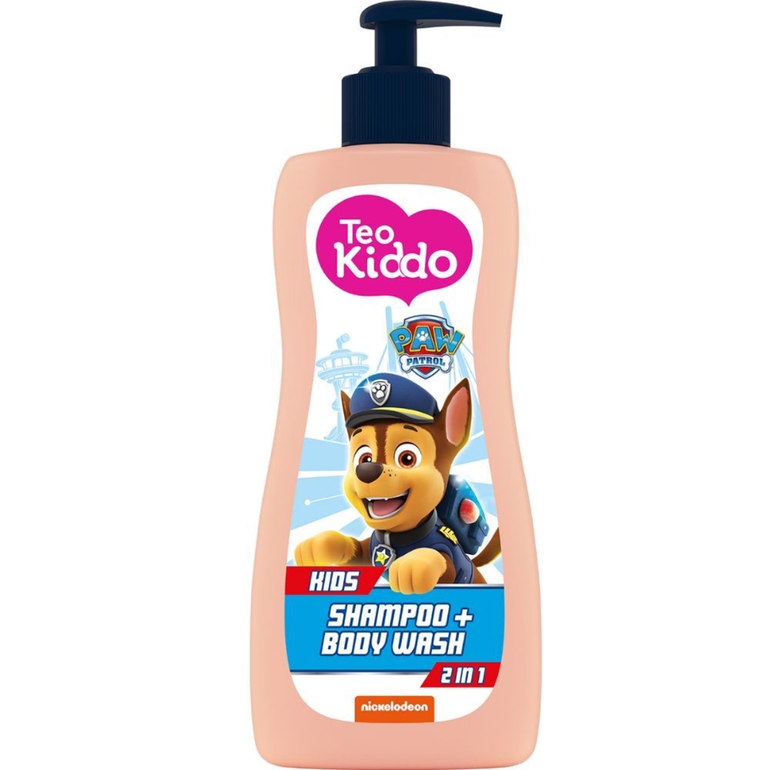 TEO KIDDO 2 IN 1 ШАМПОАН И ДУШ ГЕЛ ЗА МОМЧЕТА 400 мл.
