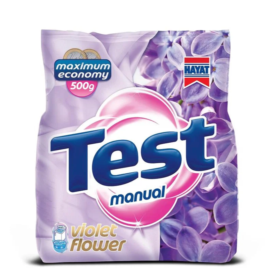 TEST VIOLET FLOWER ПРАХ ЗА ПРАНЕ 500 гр.